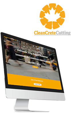 CleanCrete Cutting Brand Design