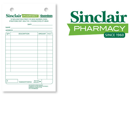 Sinclair Pharmacy Stratford Logo Design